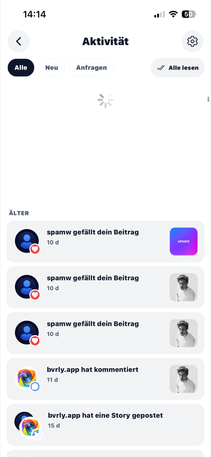 ciaorelated activity screen